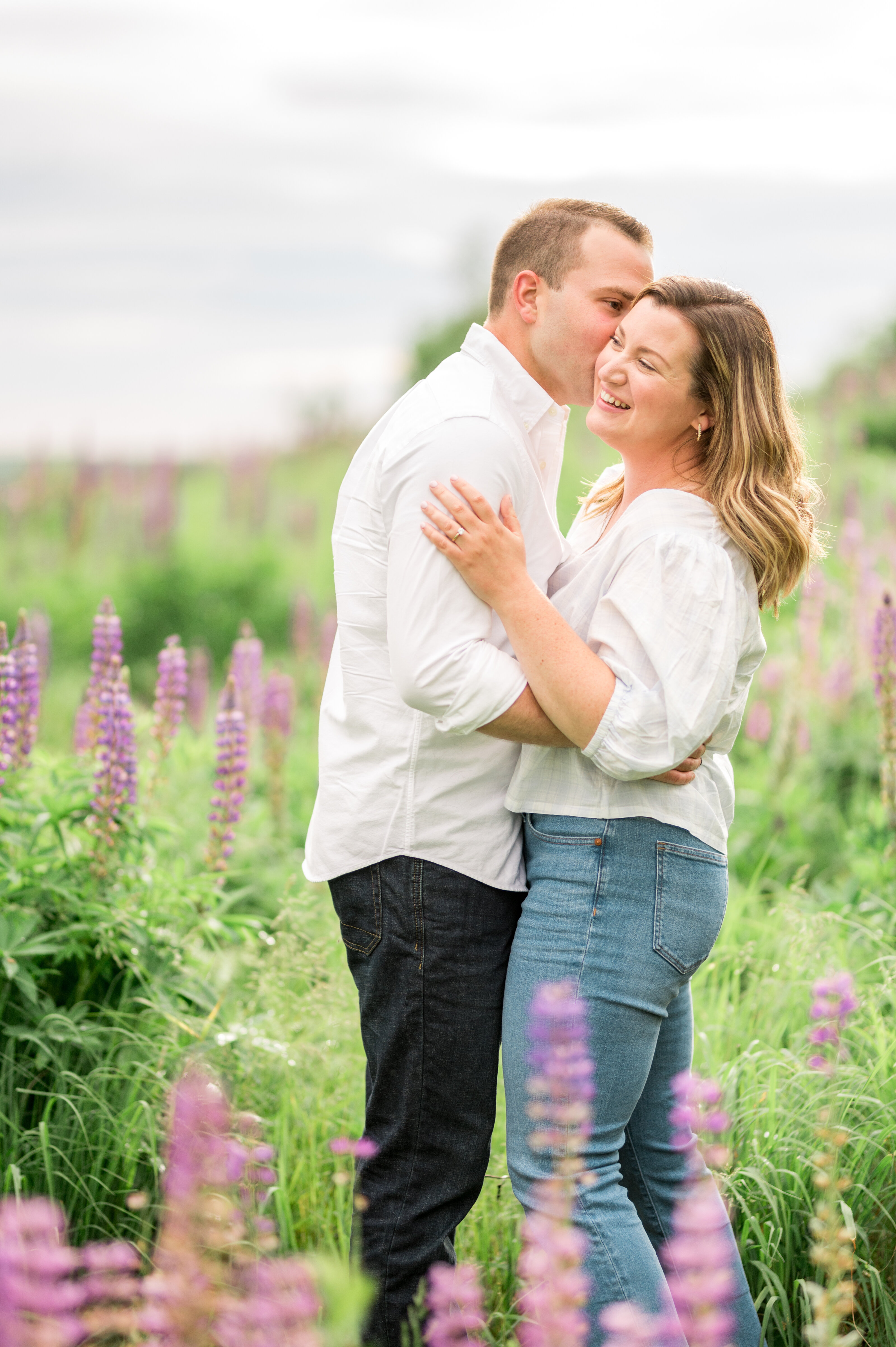 Lupine Field Engagement