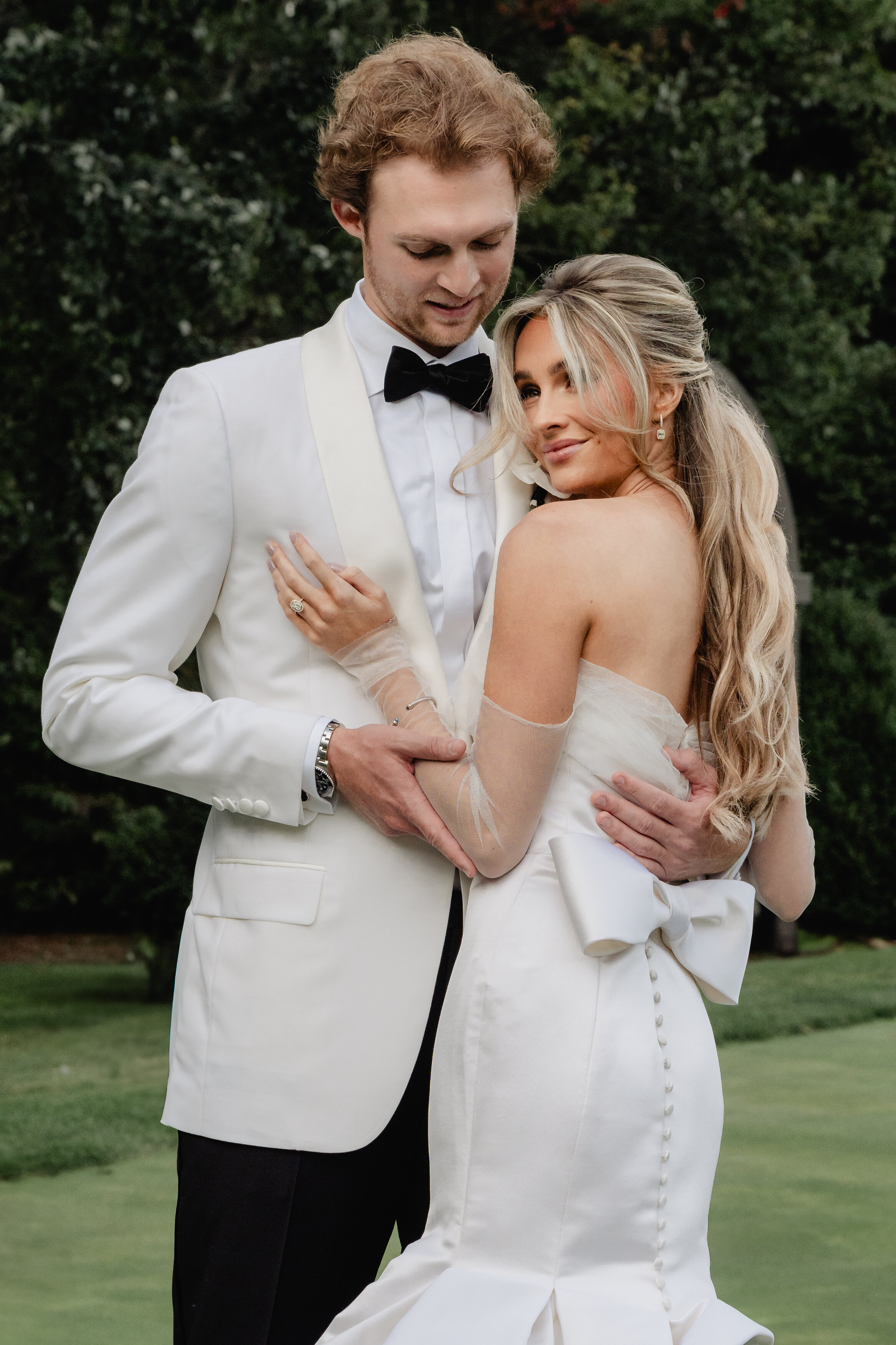 Bride and Groom at Chattooga Club Cashiers NC by Wedding Photographer Nick Francis-30