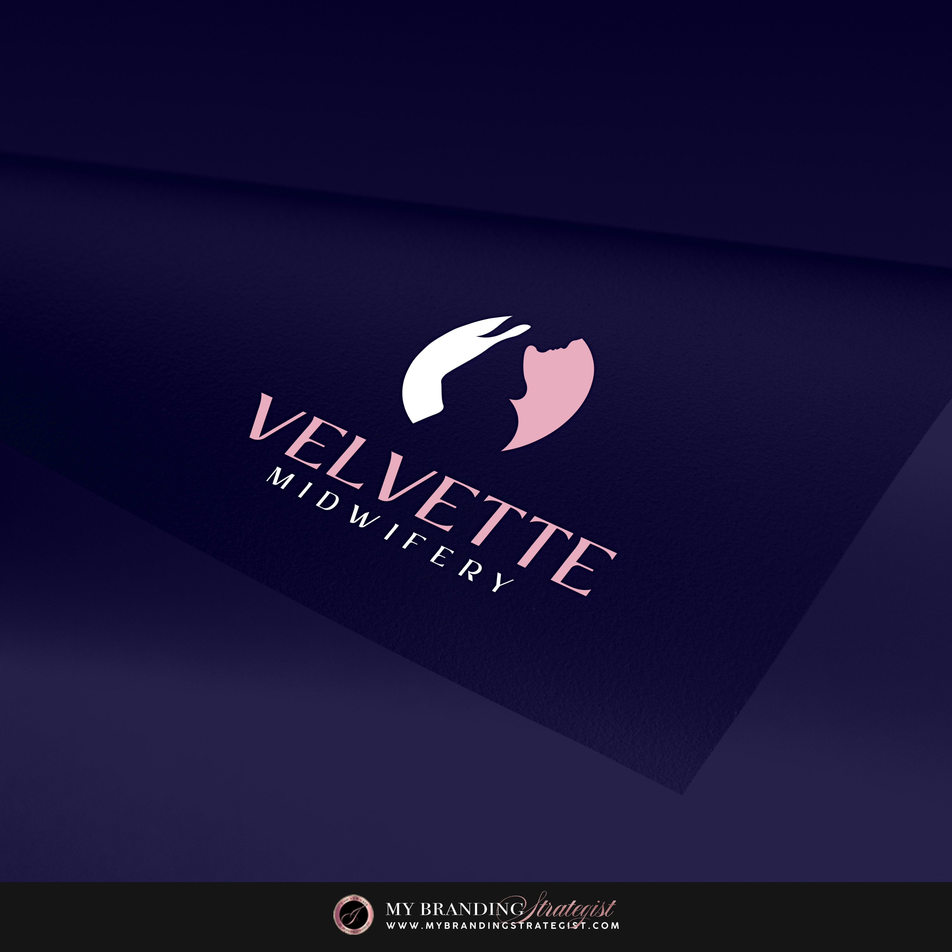 Mockup - Logo - Velvette Midwifery