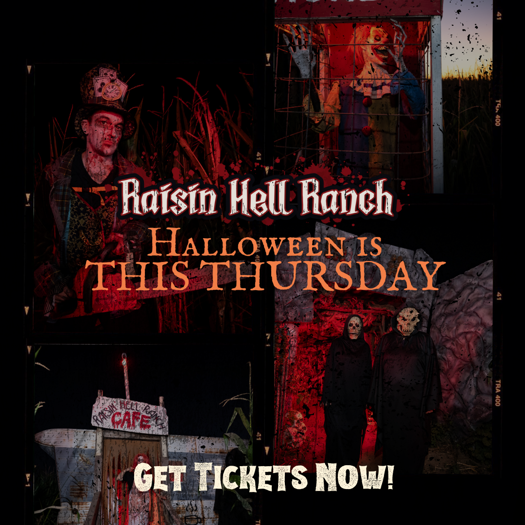 Haunted house marketing creative
