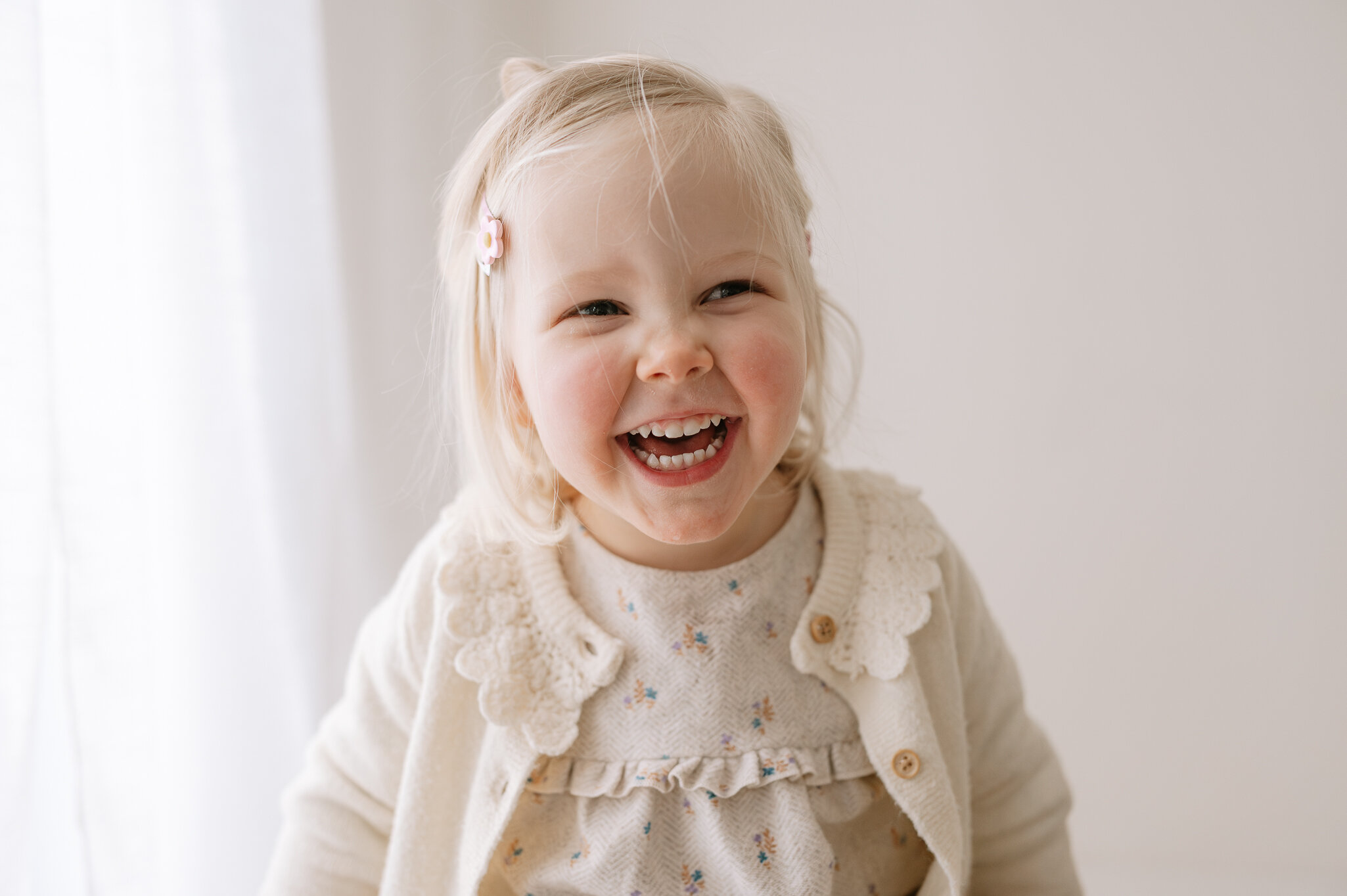 older girl aged 3