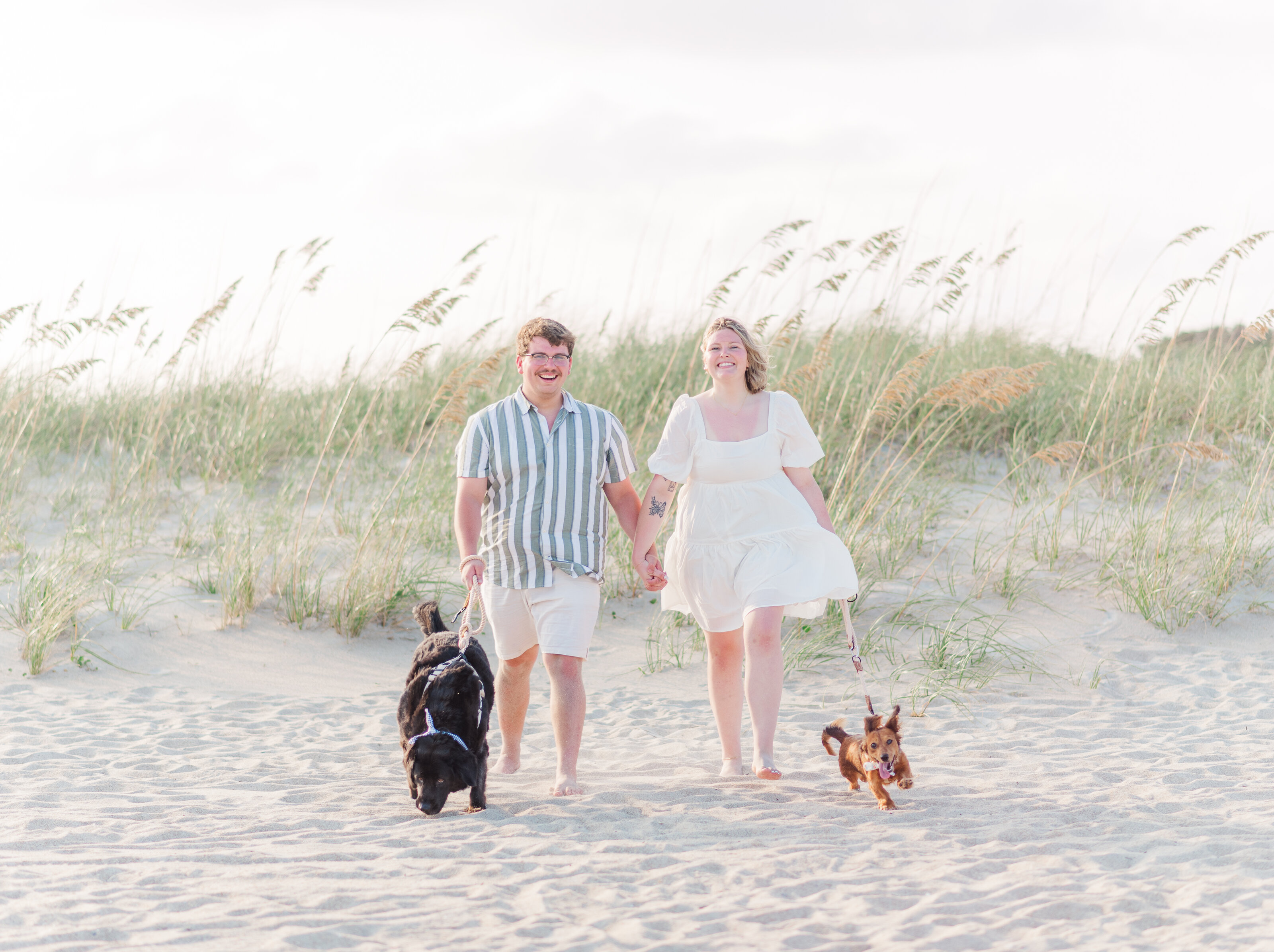 Engagement Photos at Wrightsville Beach NC 