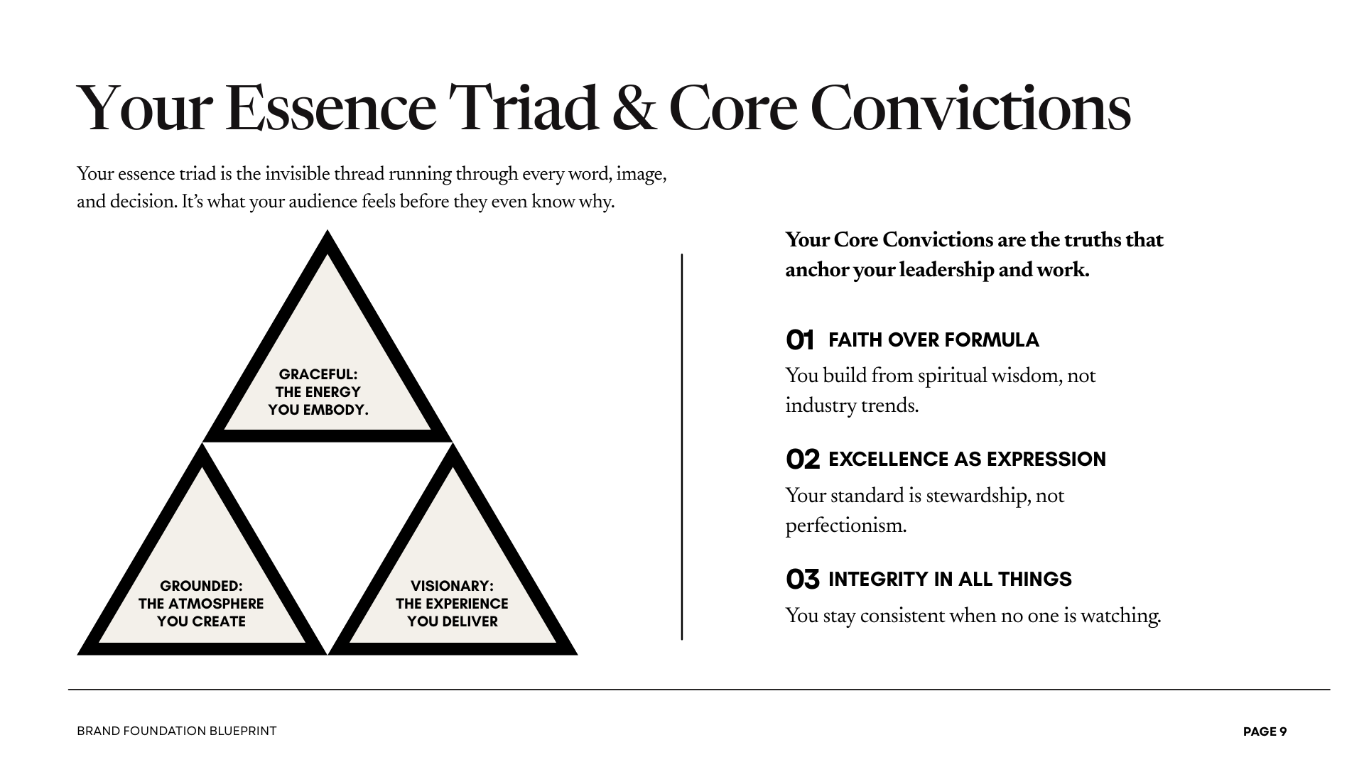 Essence Triad
