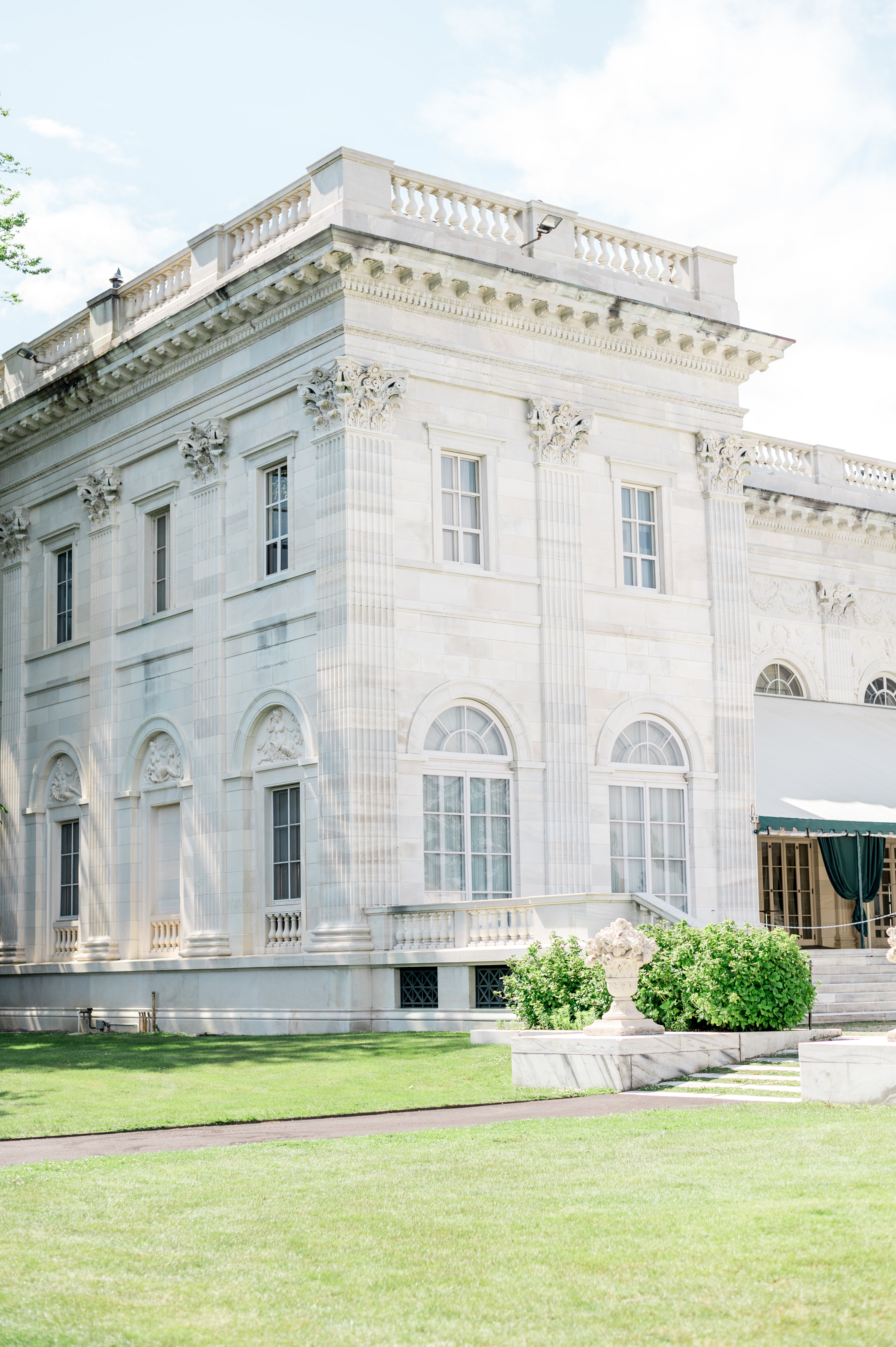 The Marble House Newport Wedding