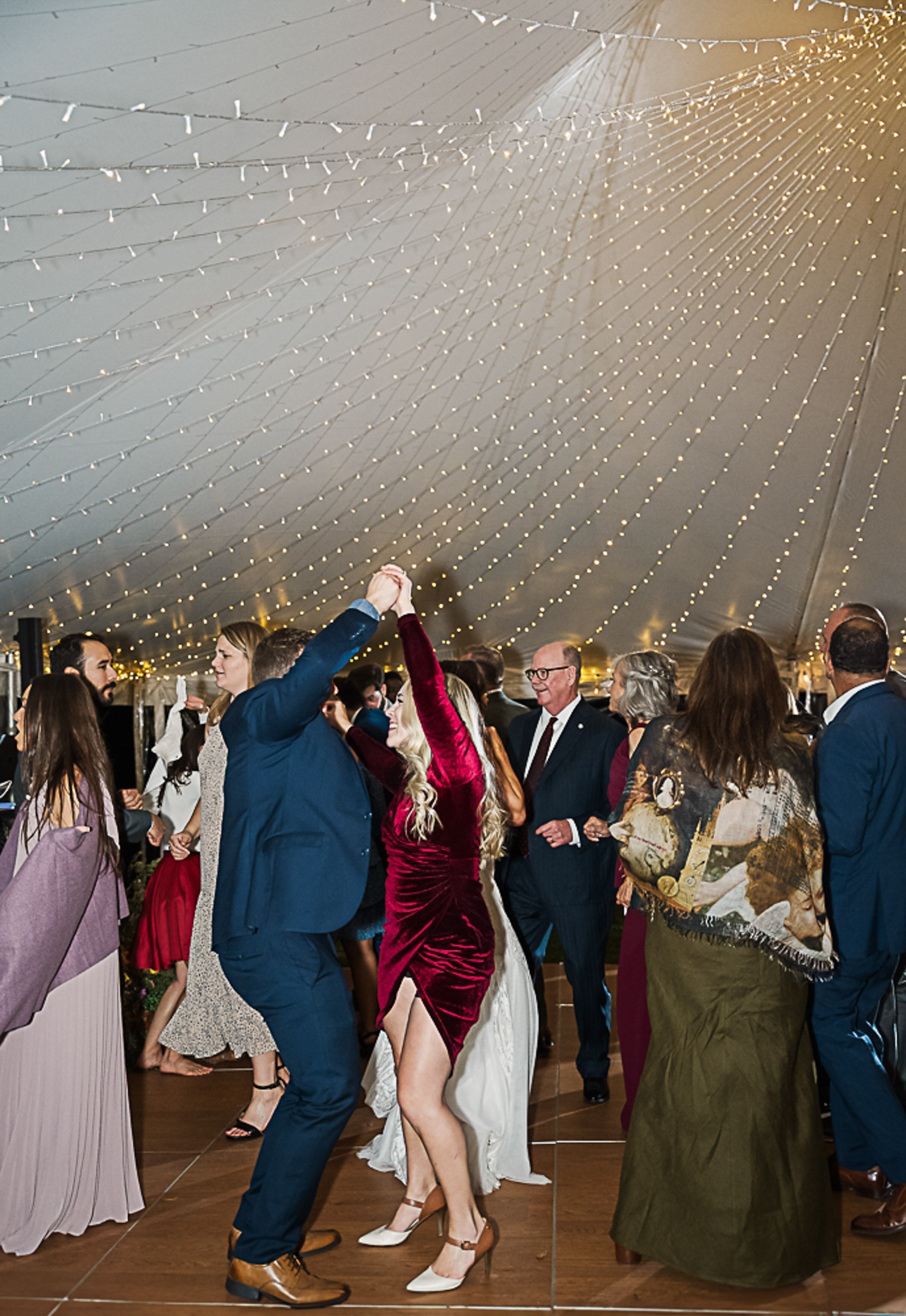 Jackson Wyoming wedding dance party