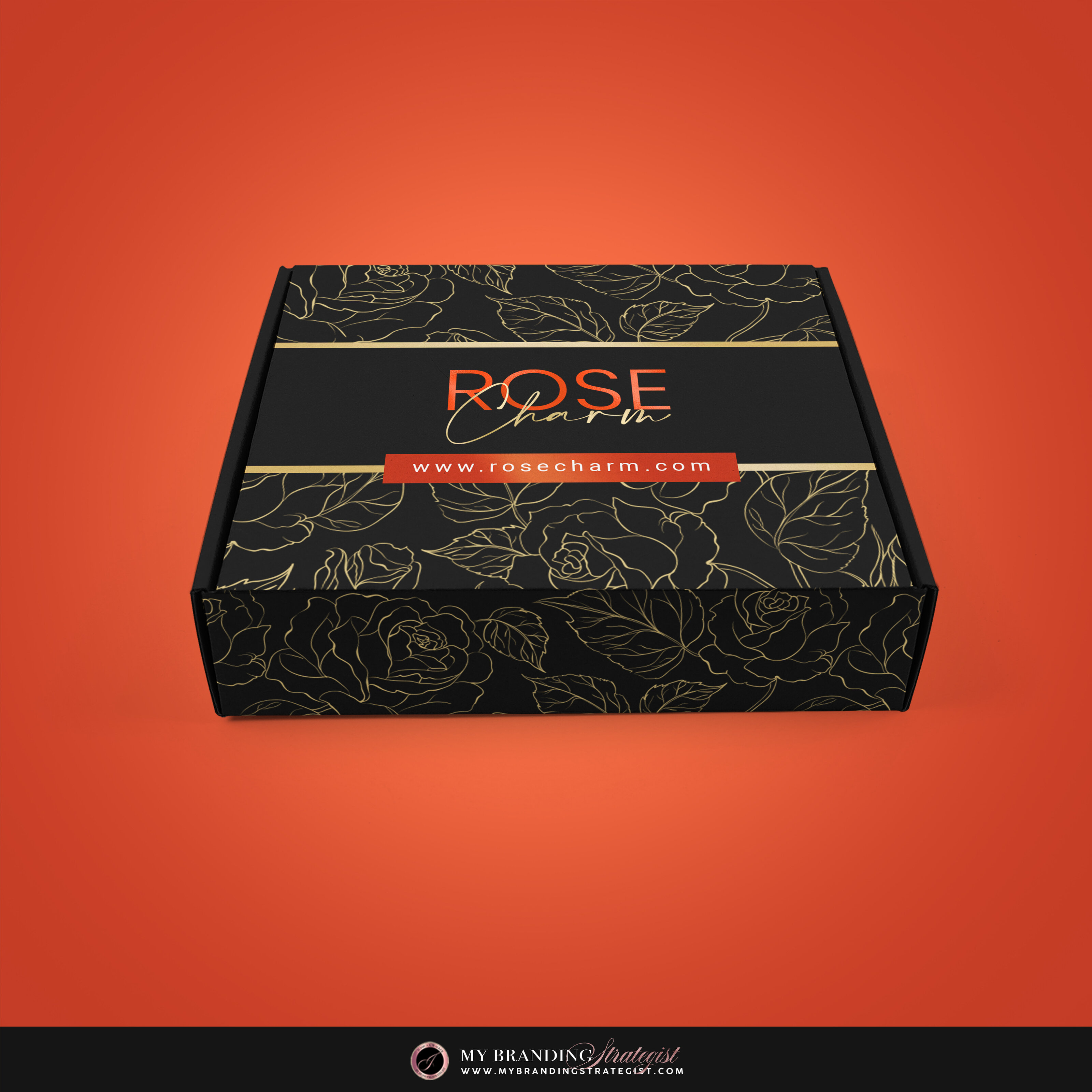 MOCKUP - MAILER BOX - ROSE CHARM