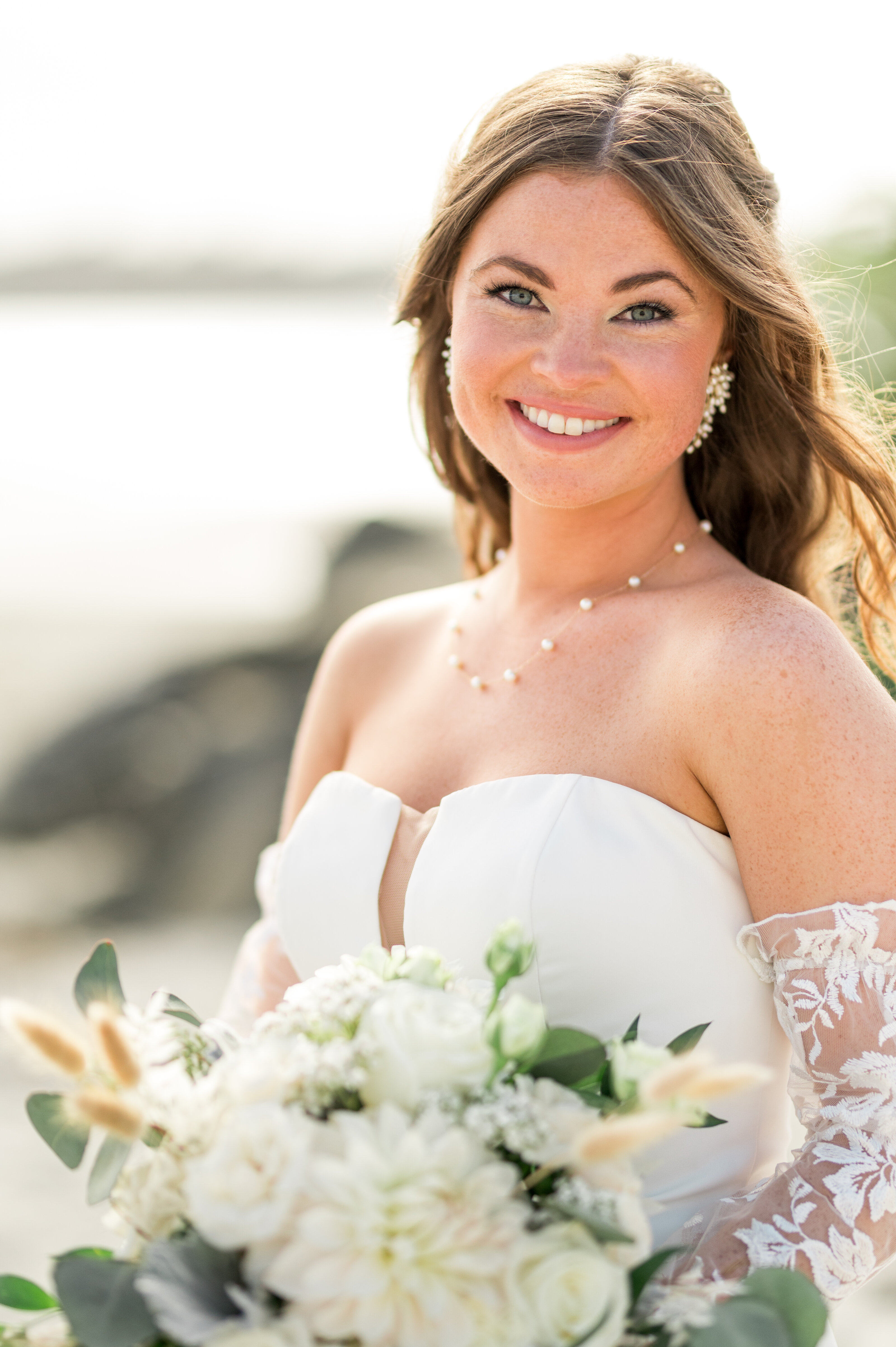 Gorgeous, Glowy Newport Bride