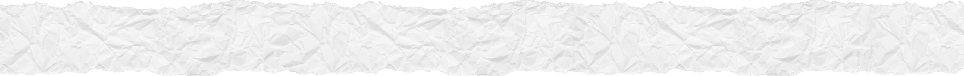 Ripped and crumpled white paper background.