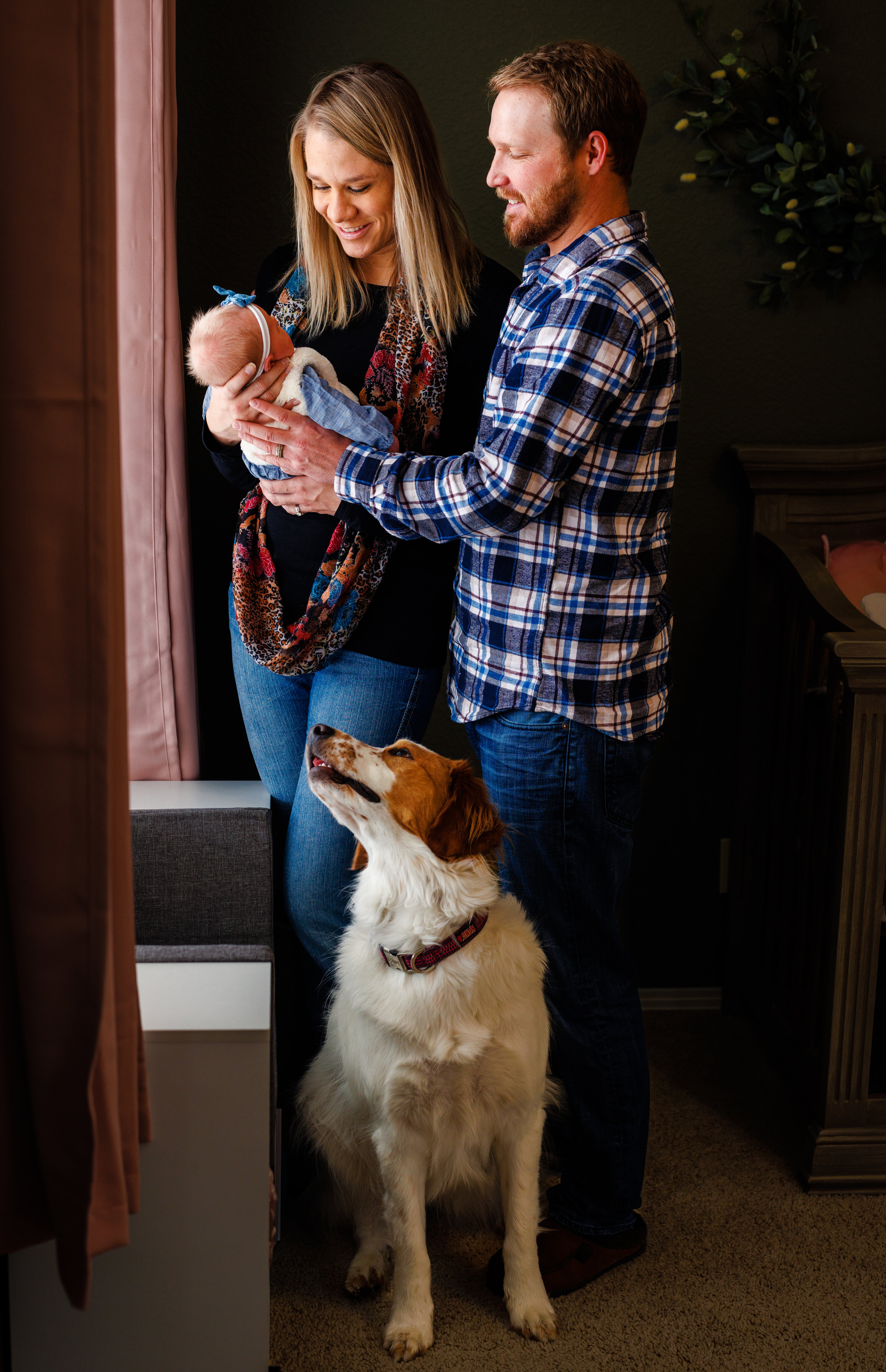 In Home North Carolina Lifestyle Newborn session by RattTrap Artistry