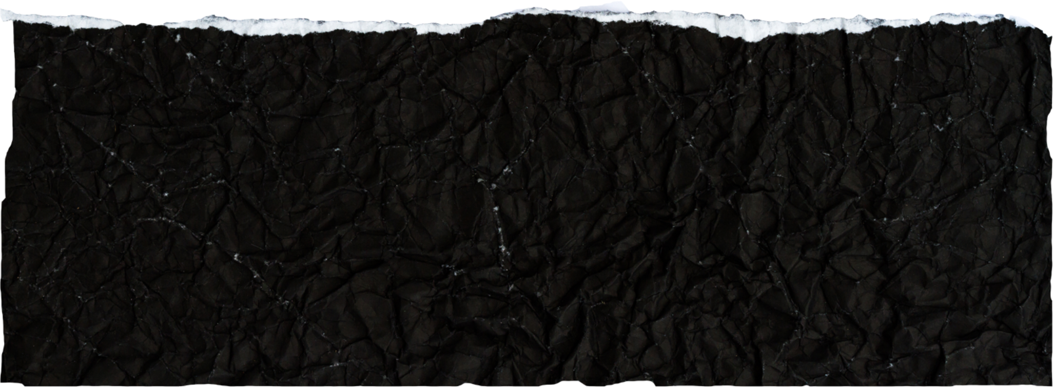 Black torn paper footer cropped