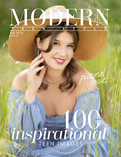 July 2022 cover of Modern Teen Style Magazine