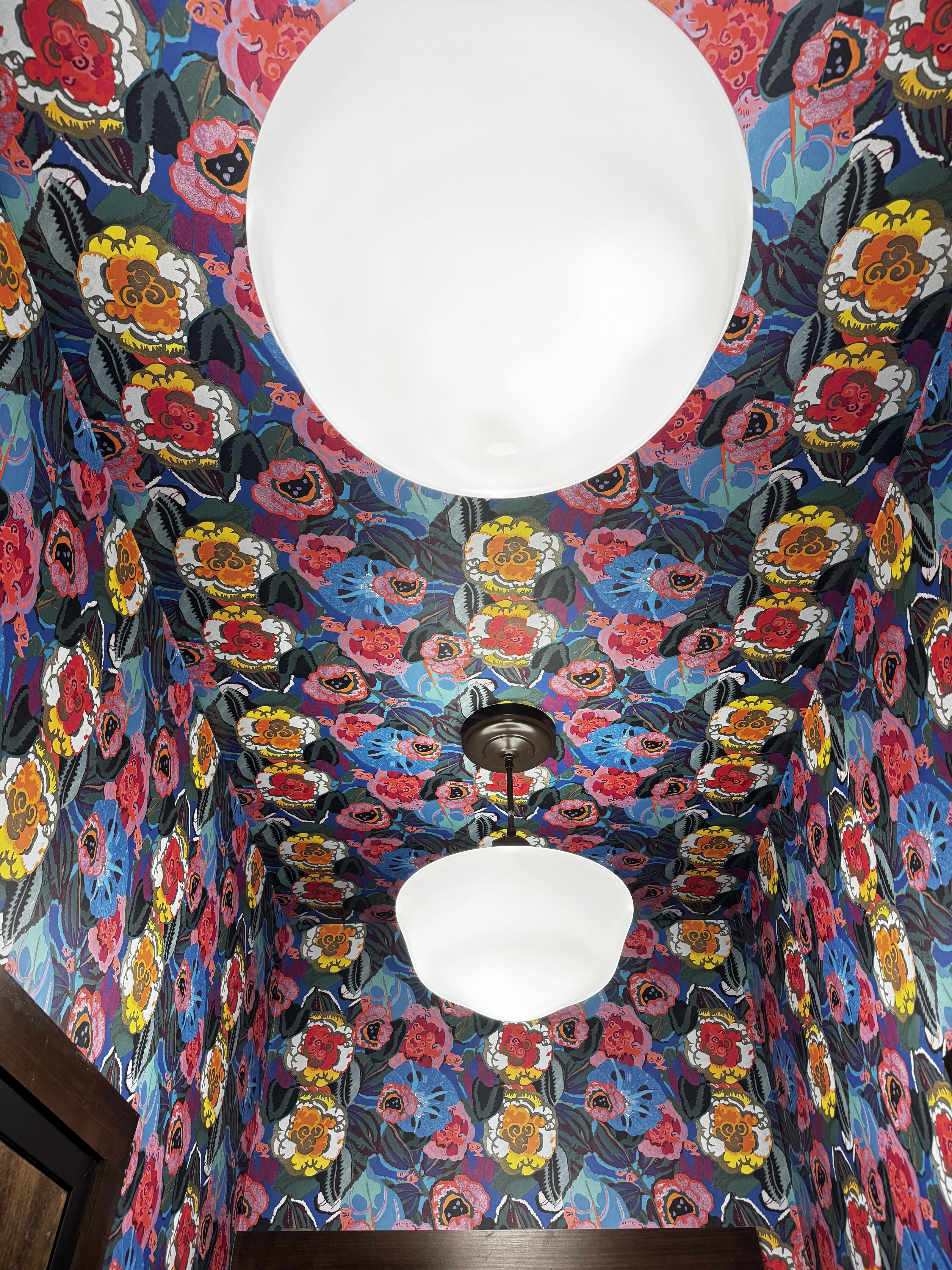 Colorful Ceiling Wallpaper