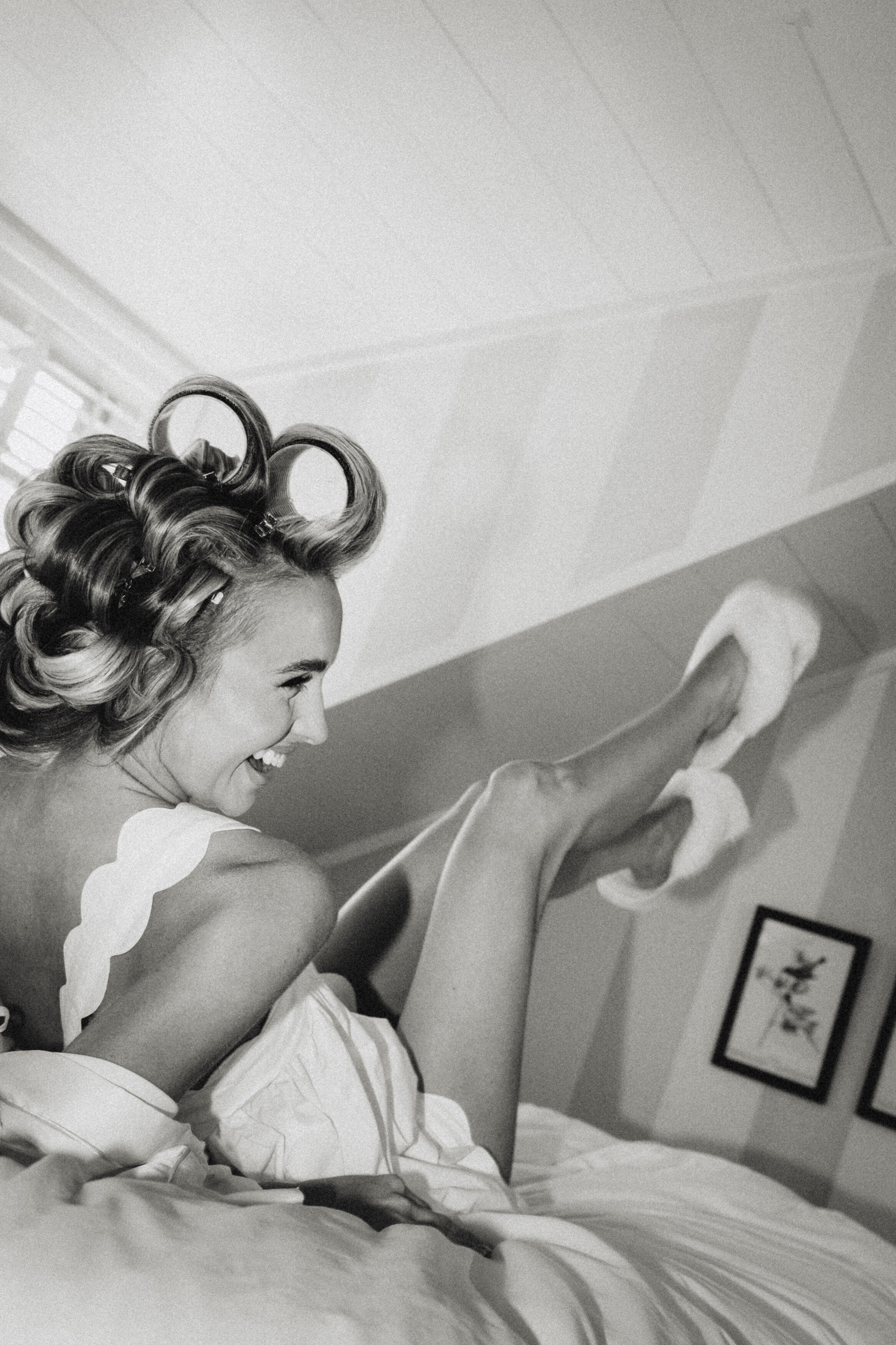 Bride and Groom at Chattooga Club Cashiers NC by Wedding Photographer Nick Francis-5