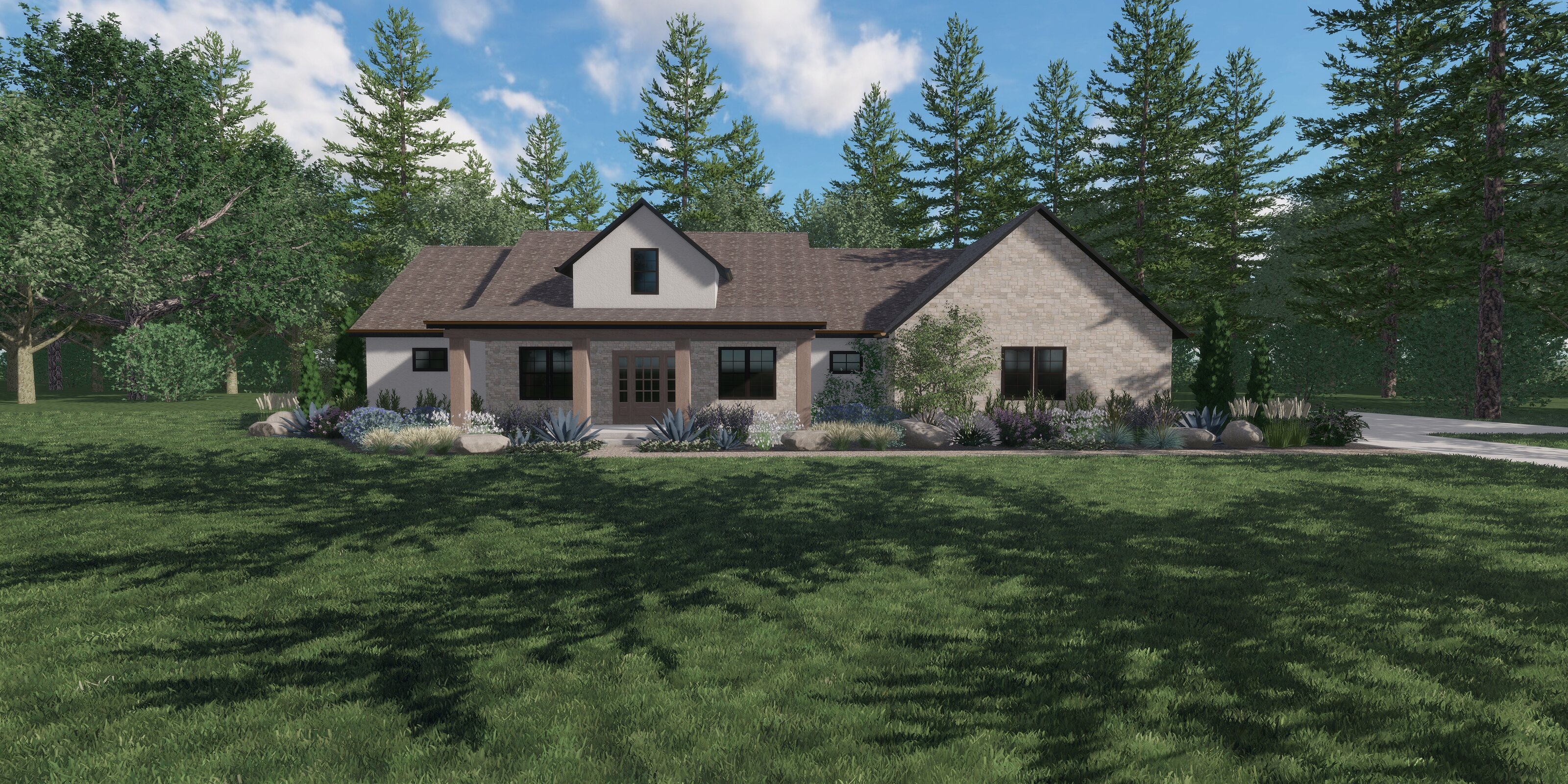 front yard rendering