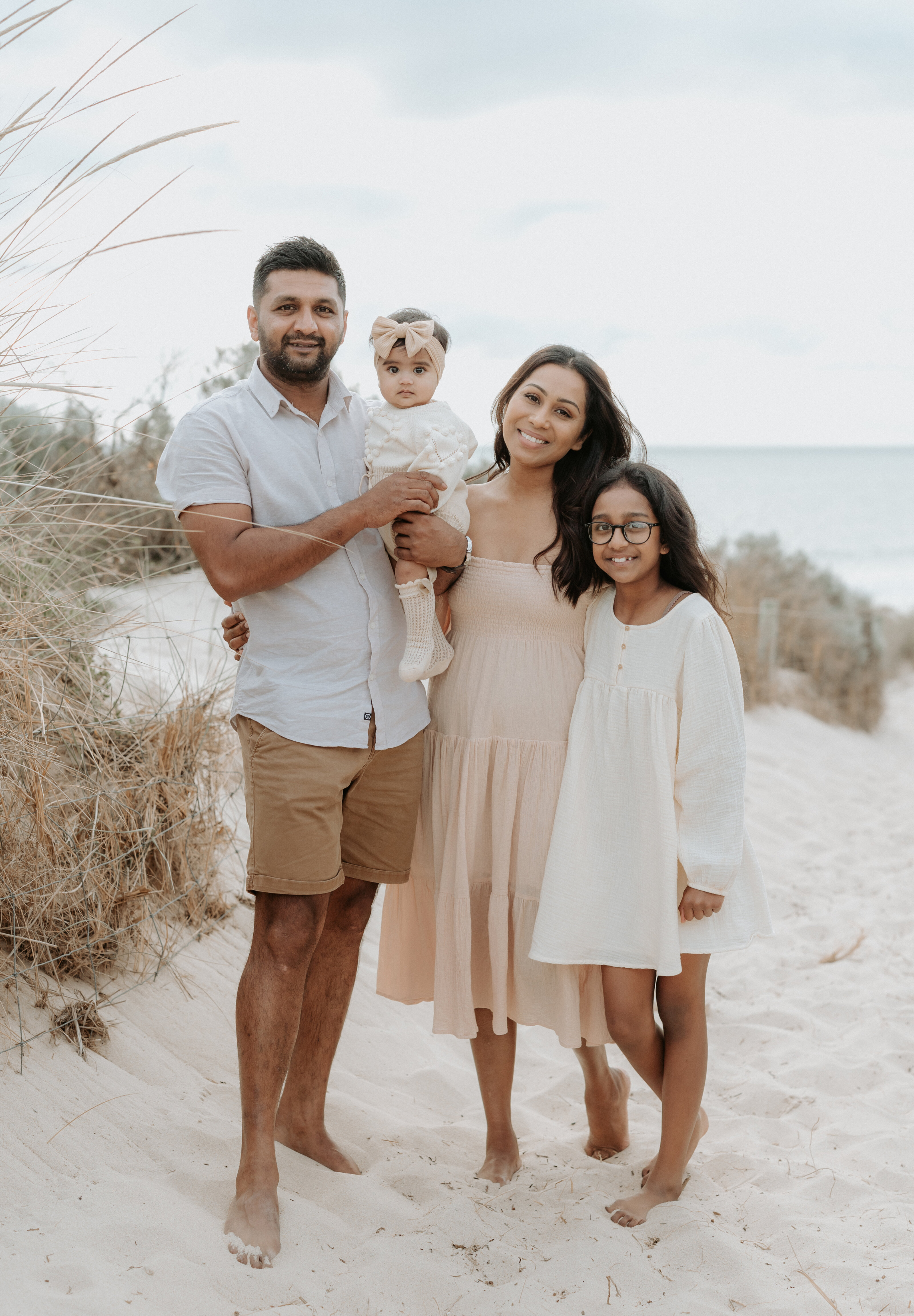 Candid family photography capturing playful moments in Perth