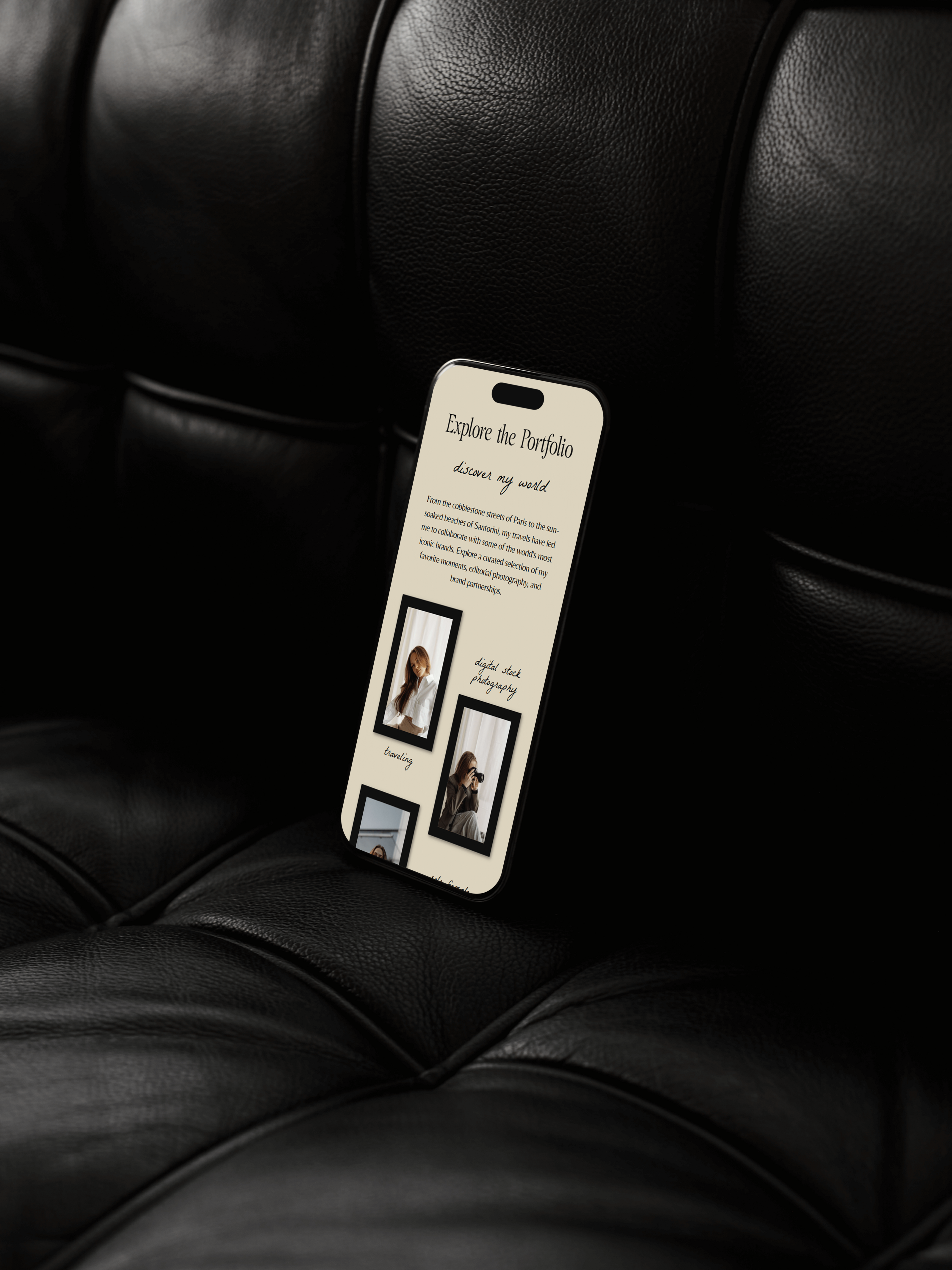 Eva Ruby Website Mobile Version