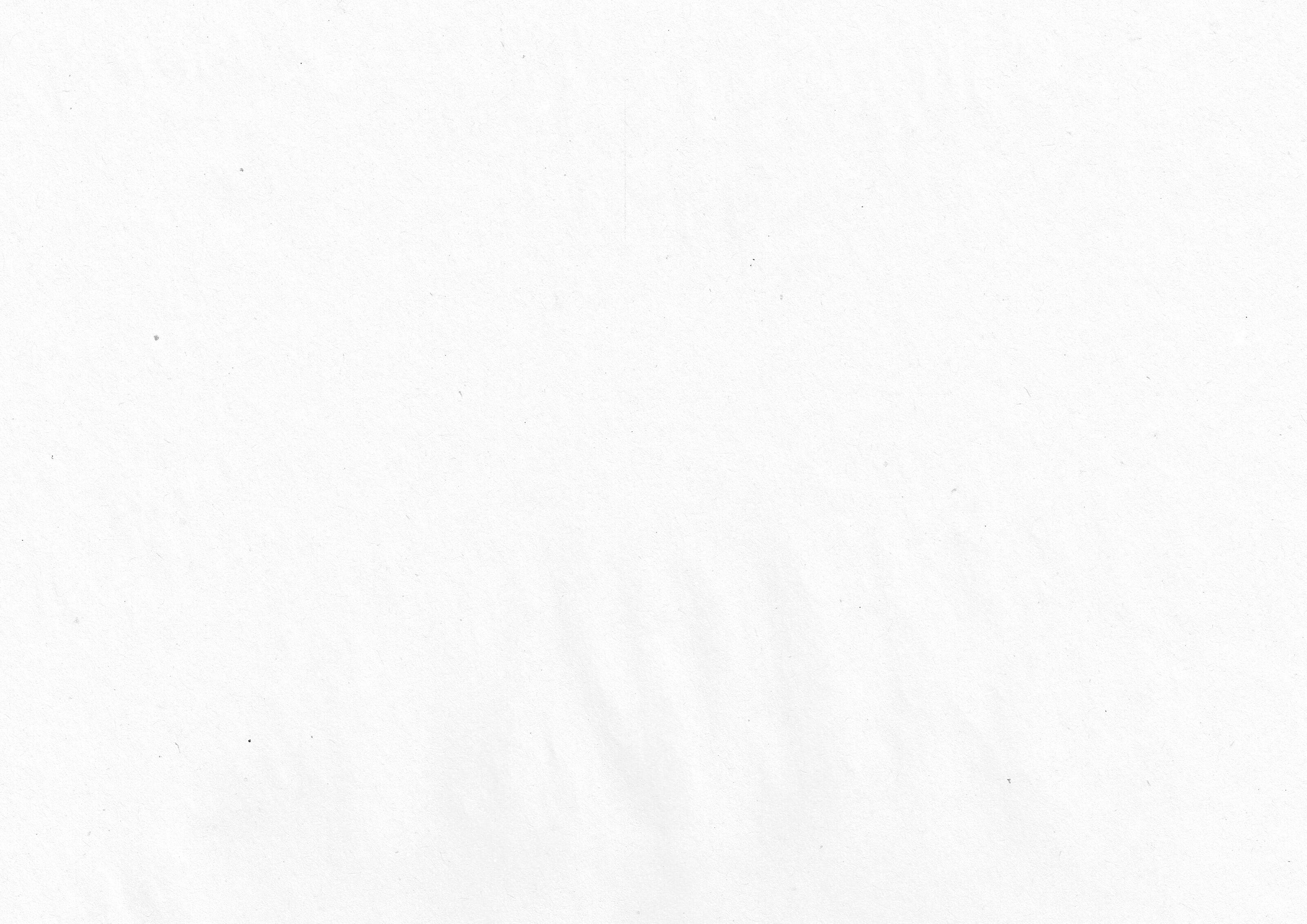 Light gray textured paper background with subtle creases and specks.