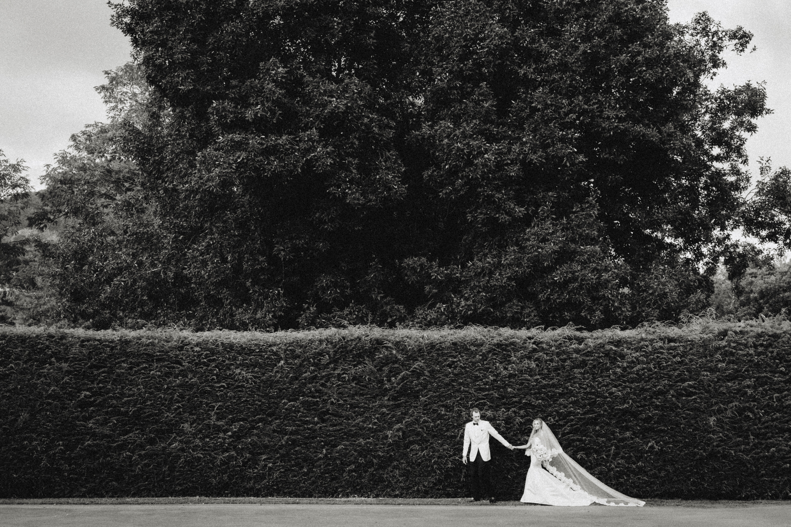 Bride and Groom at Chattooga Club Cashiers NC by Wedding Photographer Nick Francis-73