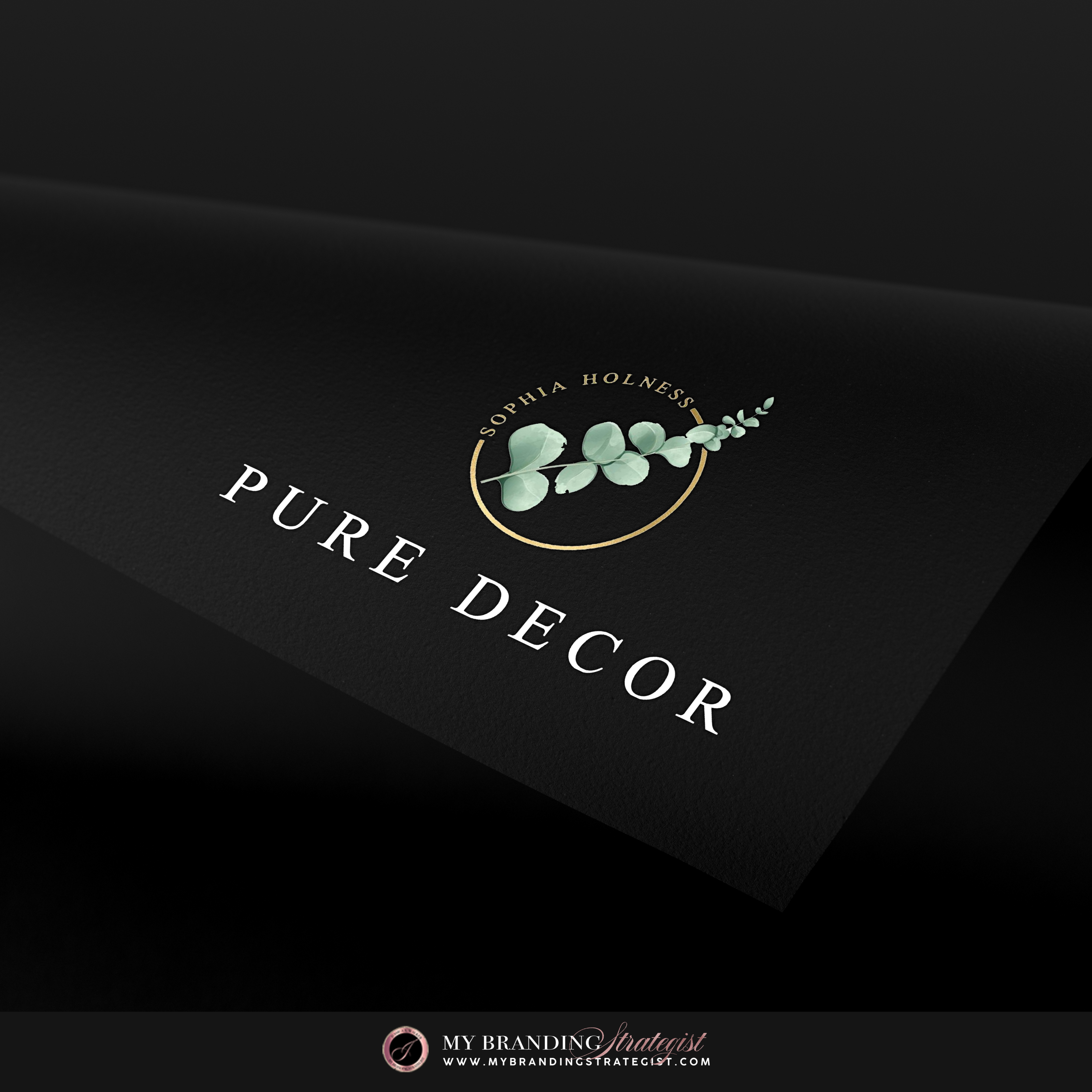Mockup - Logo - Pure Decor