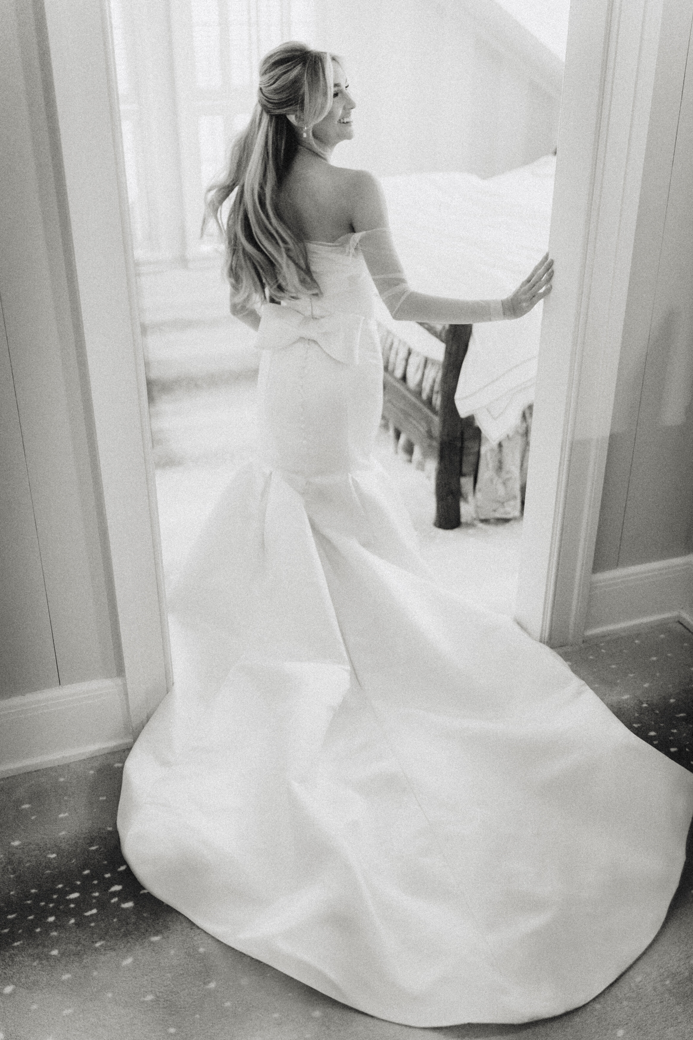Bride and Groom at Chattooga Club Cashiers NC by Wedding Photographer Nick Francis-23