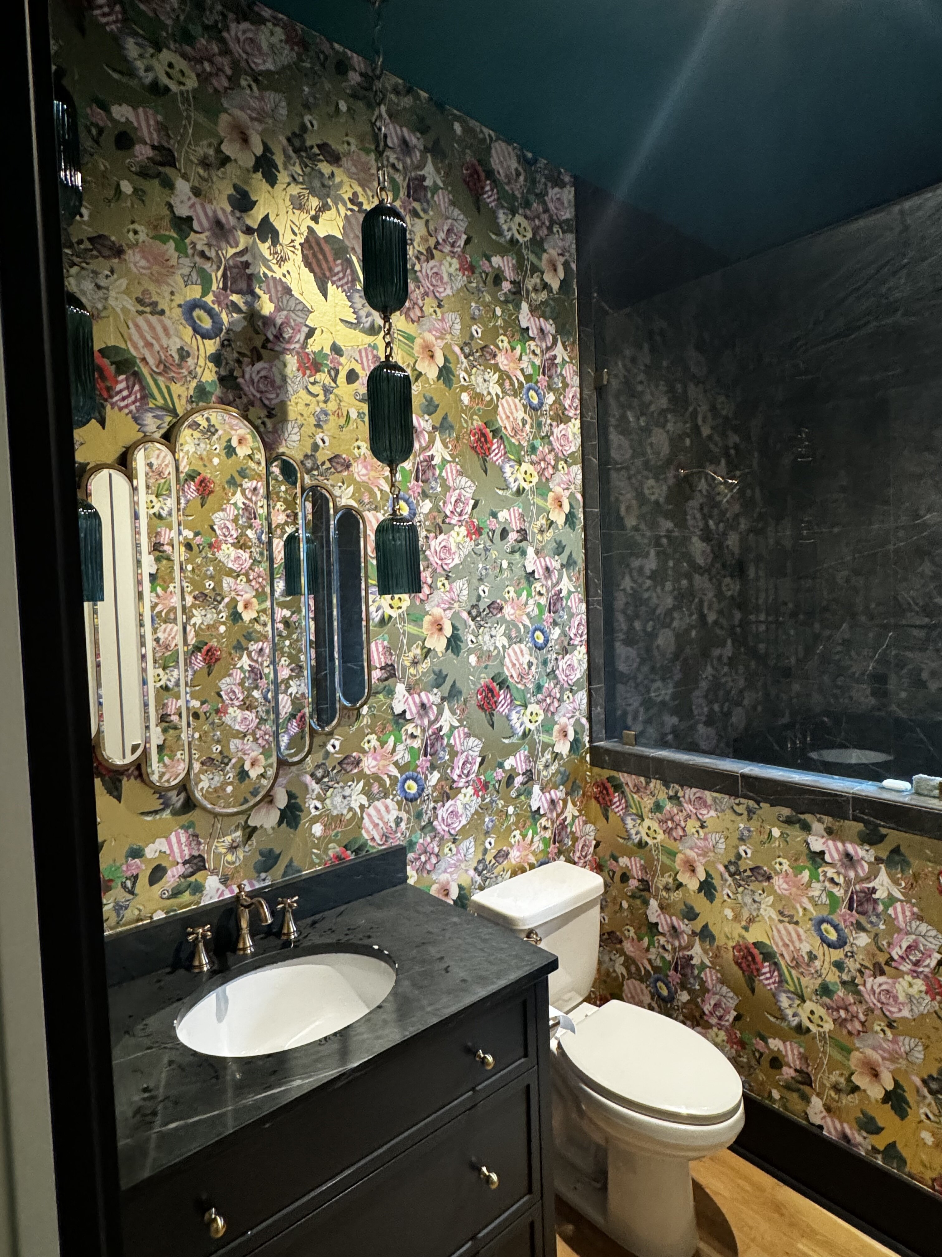 Bold Bathroom Wallpaper