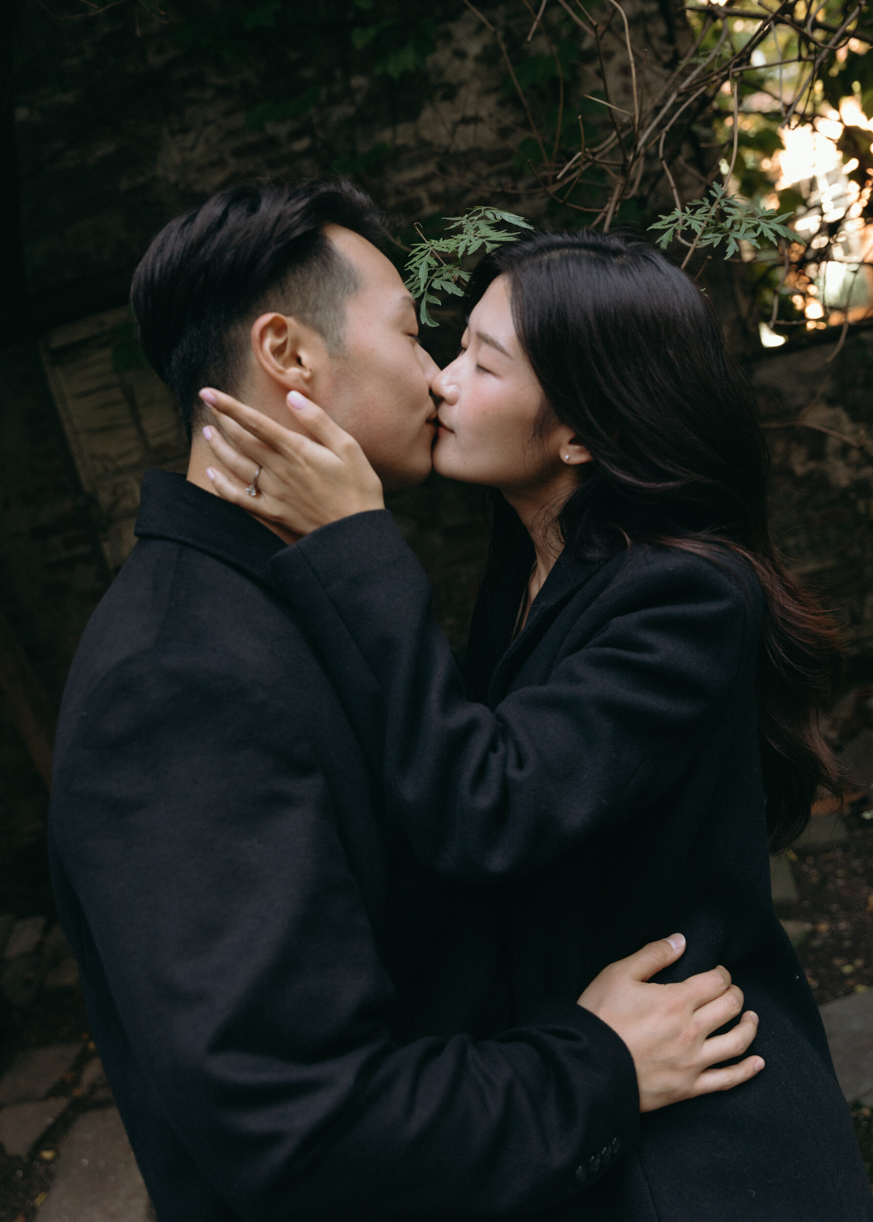 42 Clara & Abe Engagement by south of indigo NYC wedding photographer