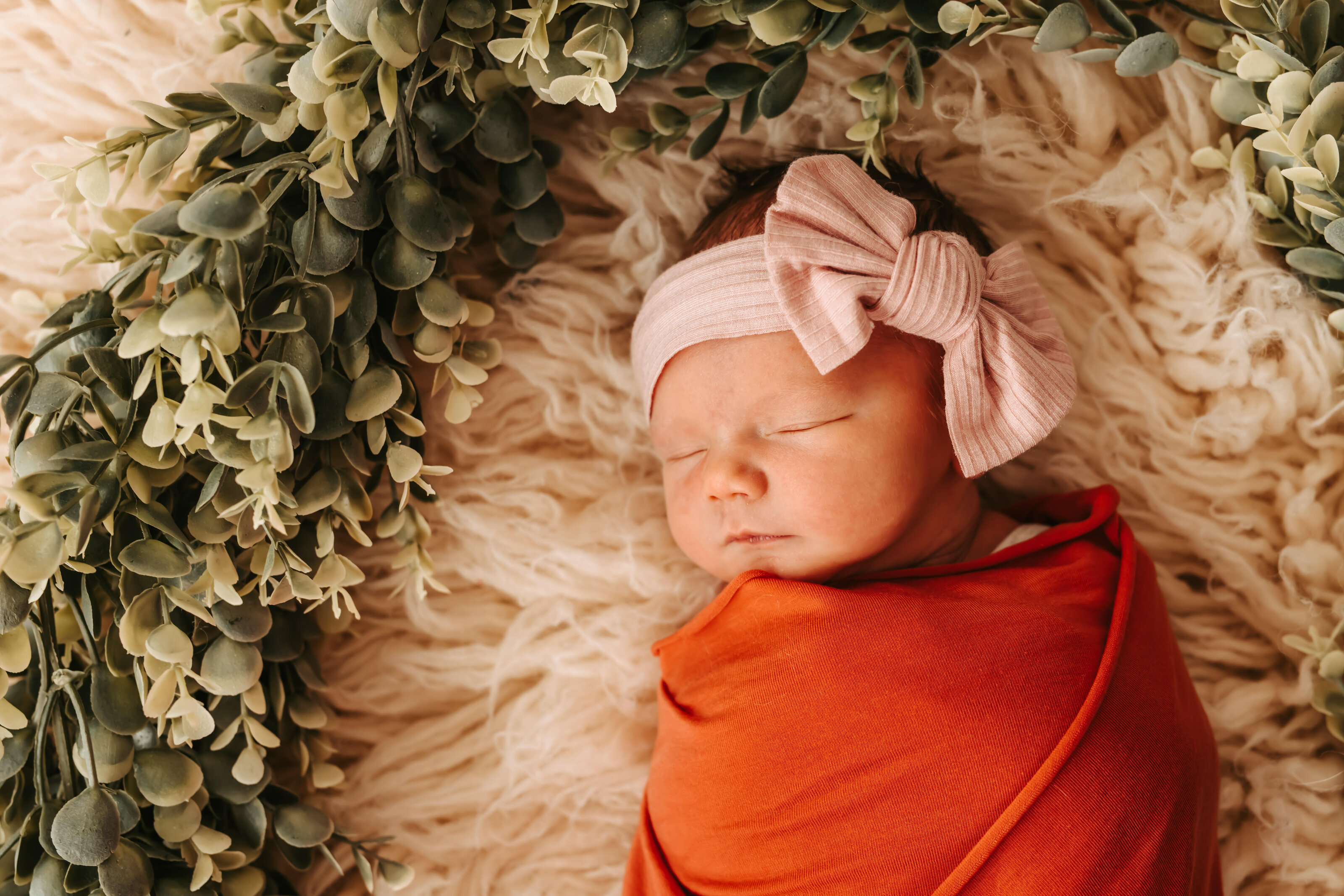 Newborn Baby girl Portrait