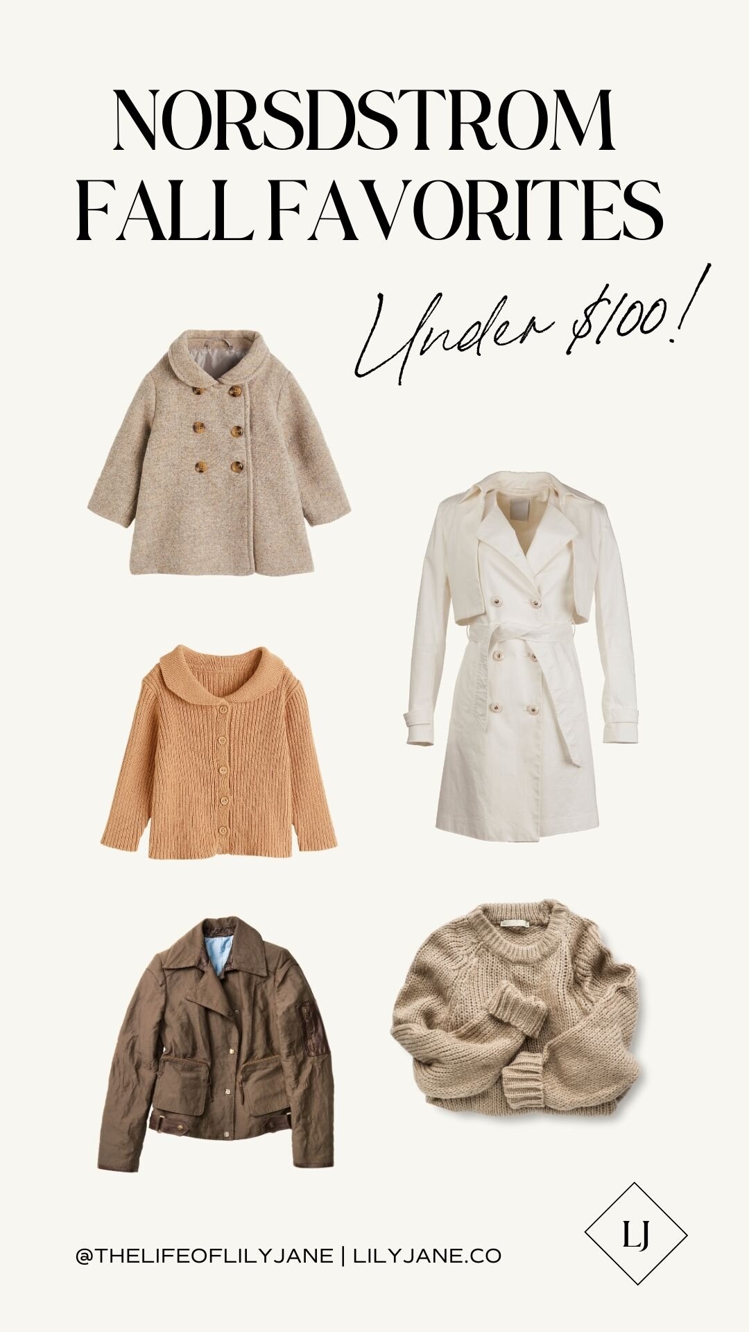 influencer finds coats