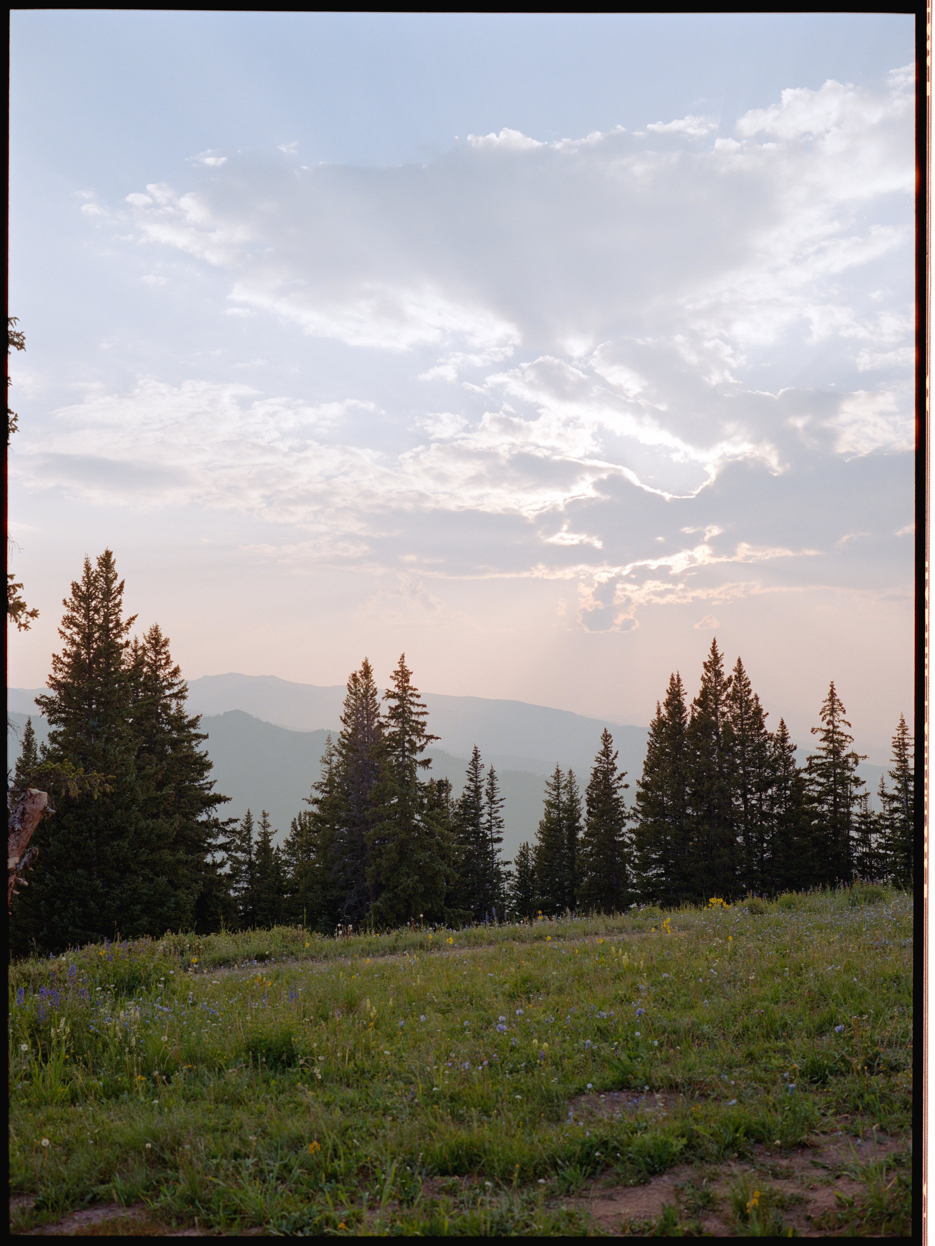The Valley, Smokey Ajax Sunset (6x8)