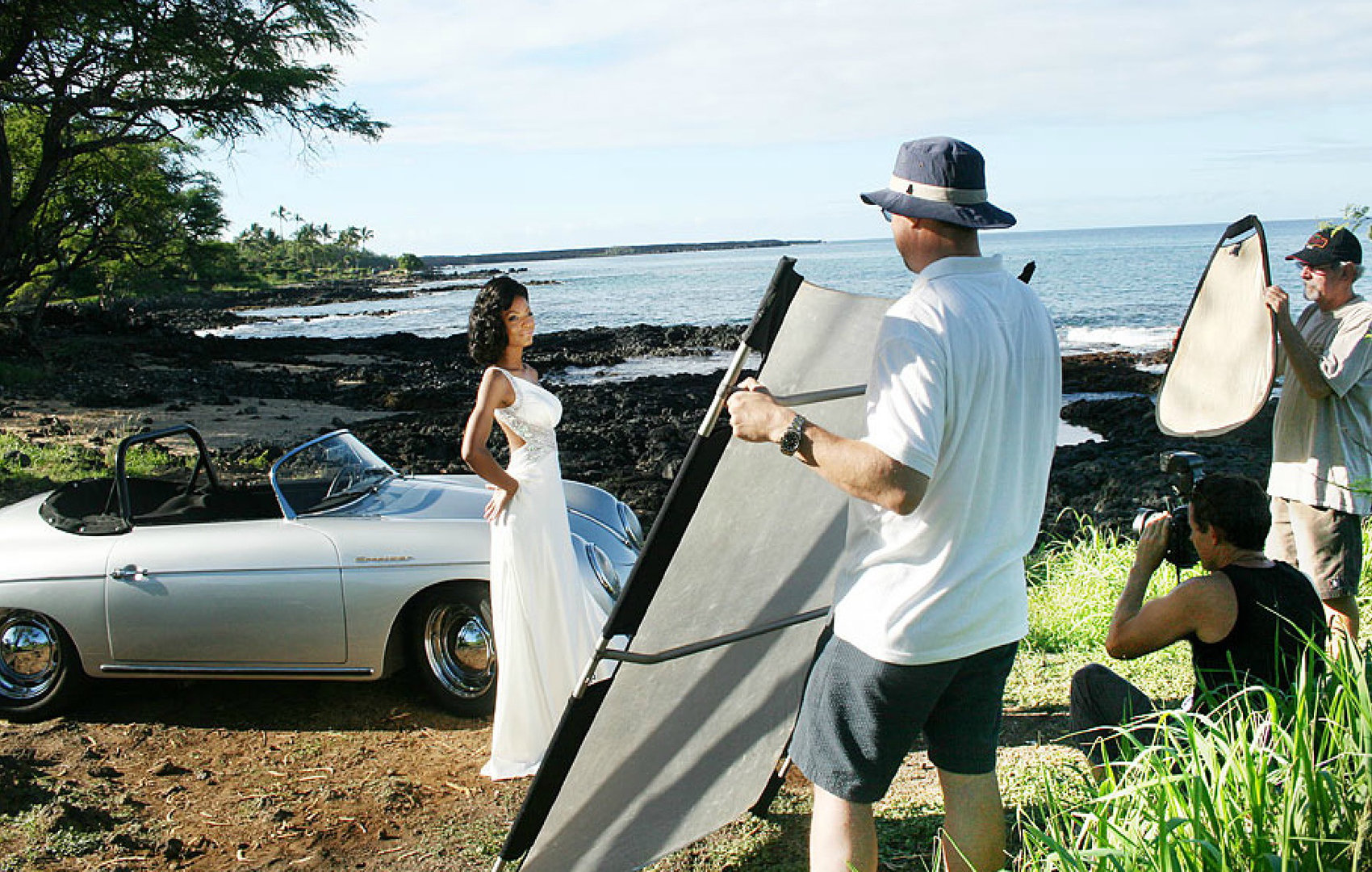 Behind the scenes photographers on Maui