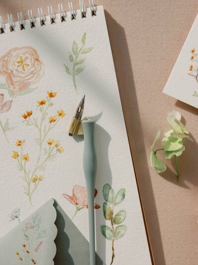 Laura Hooper Design House - Custom Calligraphy & Wedding Stationery • Artful Living- 00009
