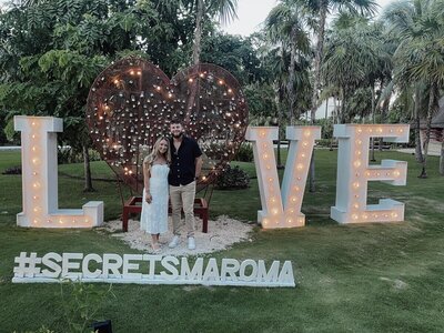 secrets maroma honeymoon