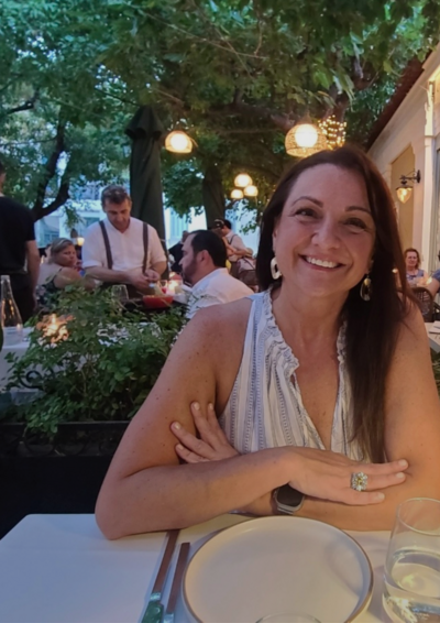 a champage toast beside the Eiffel Tower