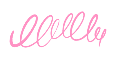 Social Kat Media brand element pink scribble
