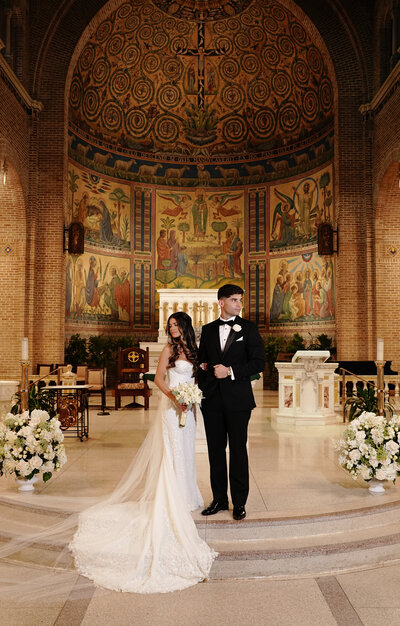 still shot from Long Island wedding video