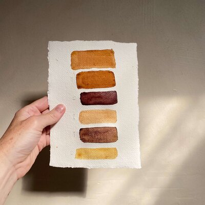 Natural dye course