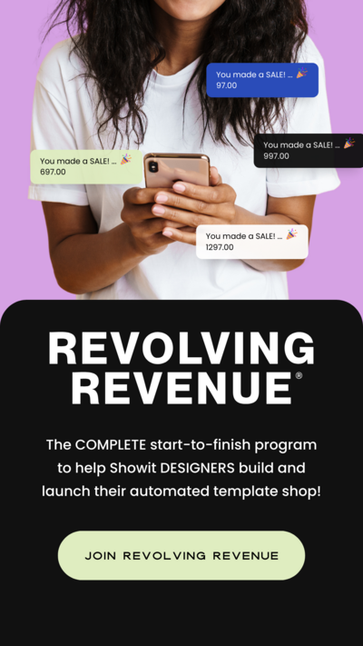 learn how to design and sell website templates with Revolving Revenue