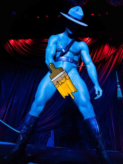 Brent Ray Fraser Performs atMcKittrick Hotel NYC 2023 - 01