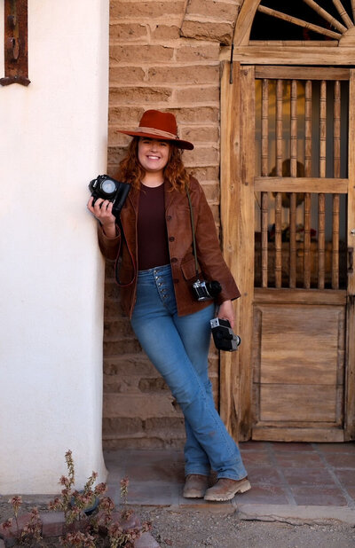 Portrait of Lamblight Photography’s photographer outdoors in Utah