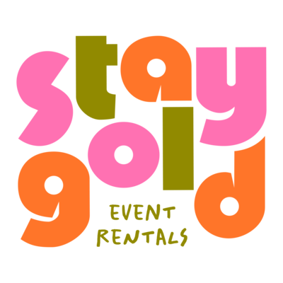 Stay Gold Event Rentals primary logo