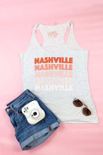 Stay cool in the summer with our Nash Bash Tank