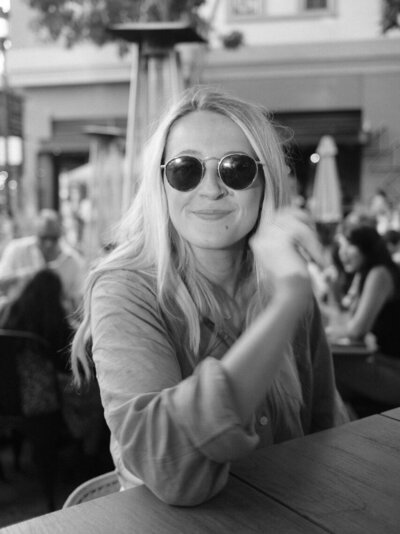portrait of Lindsey Whatley shot by Liron for  Lindsey Whatley Photo, East coast documentary-style wedding photographer for the untraditional