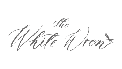 White Wren Logo Badge