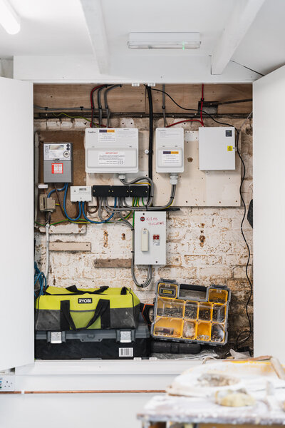 Detail Shot of electrical box