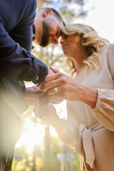 Engagement portrait