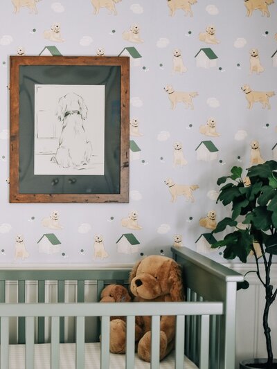 Golden Dreams project feature image of a child's bedroom