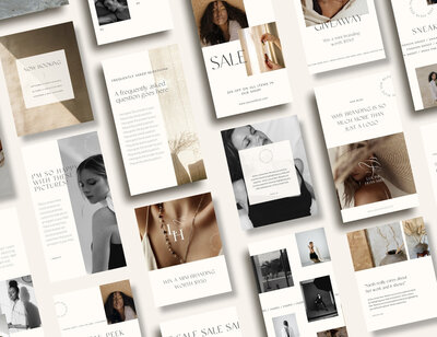 Minimal Instagram templates