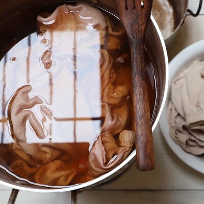 A free mini course on dyeing with avocados