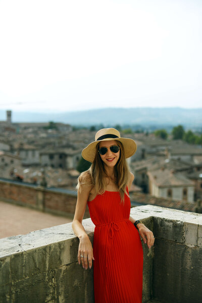Chantelle, The Italian on Tour co-founder, and Italy local