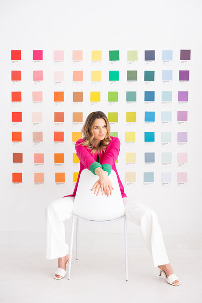 Lauren Vacula Color filled fashionable Brand session |  © Images by The Branded Boss Lady 9